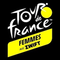 Tour de France Femmes avec Zwift logo